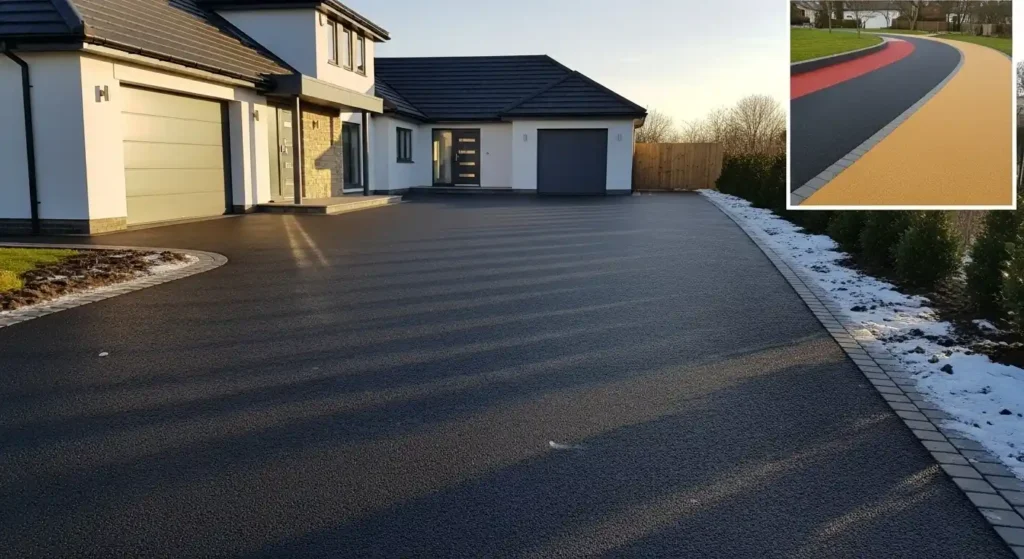 Smooth Tarmac Driveways
