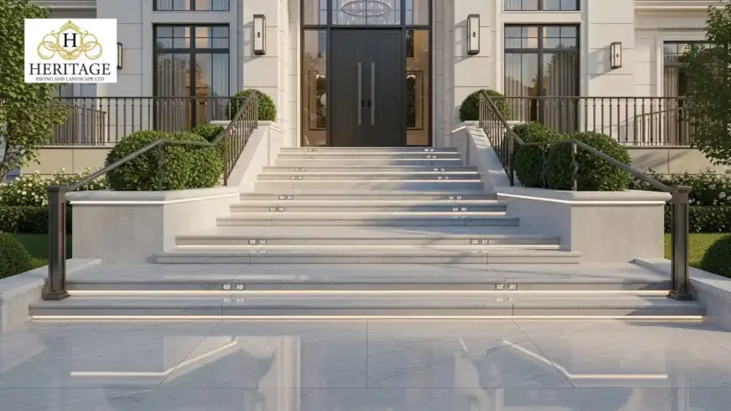 Raised Steps for a Grand Entrance