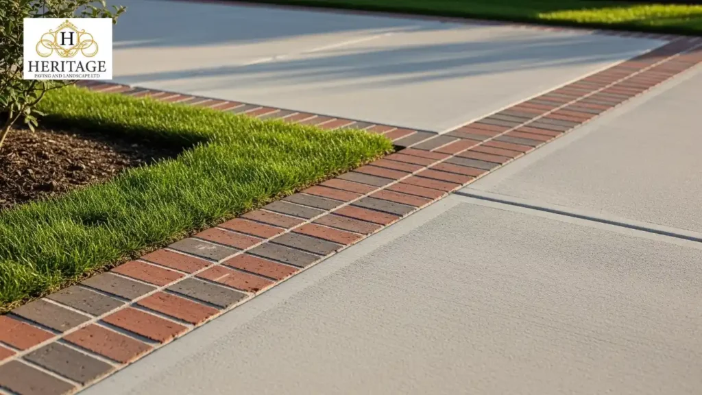 Brick Driveway Edging