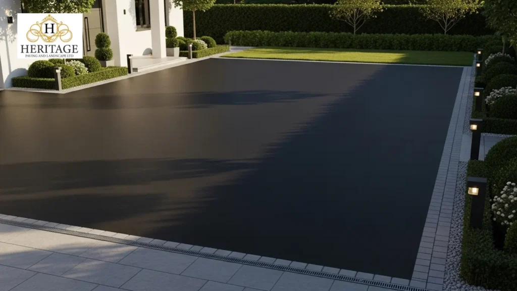Classic Black Tarmac Driveways
