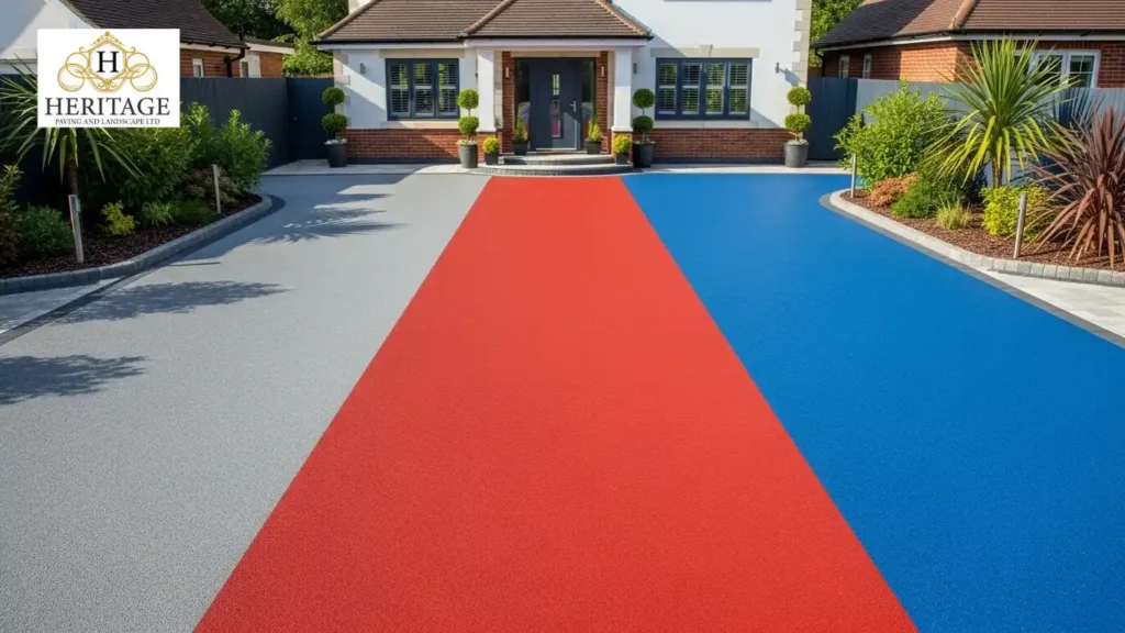 Coloured Tarmac Driveways