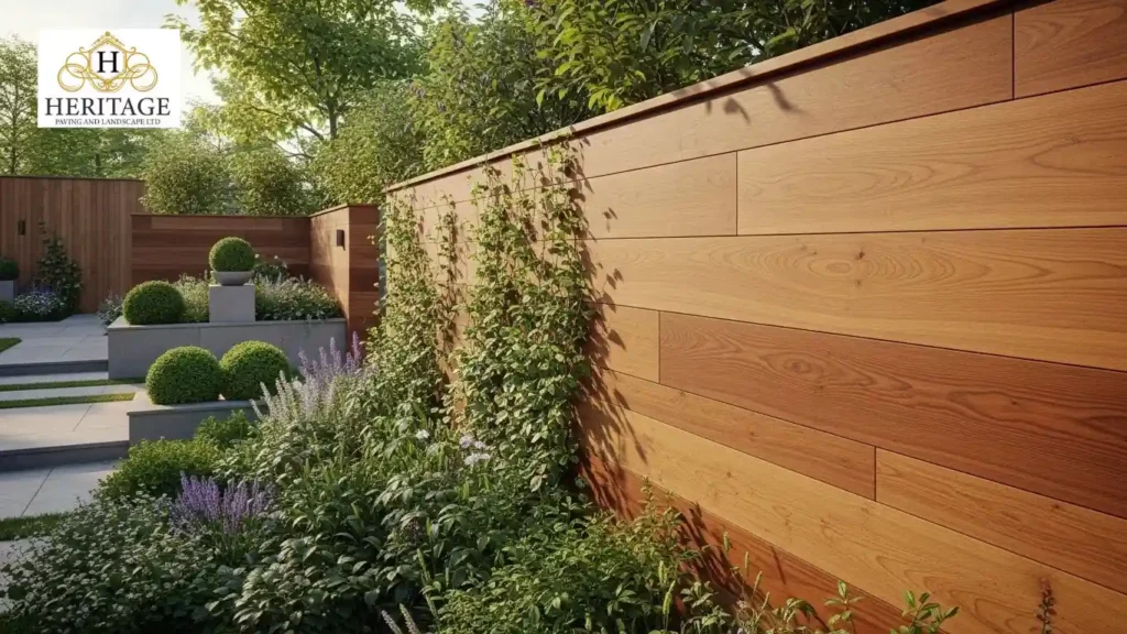 Wooden Garden Walls