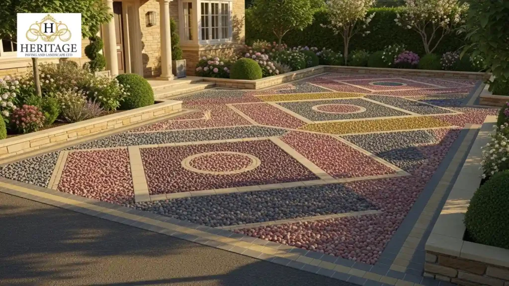 Decorative Gravel Driveway