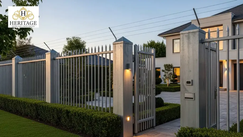 Palisade and Electric Fences