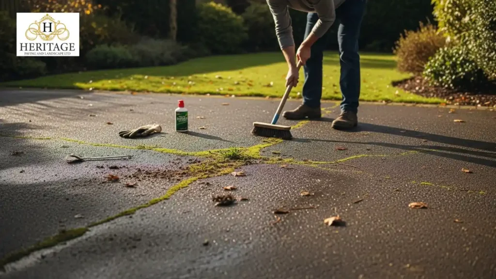 Remove Weeds and Moss